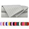 Bed Sheet Set - Striped Colors - Soft and Comfortable 1800 Prestige Brushed Microfiber Collection